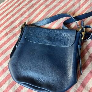 Fossil Navy Blue Crossbody Bag